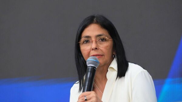 Delcy Rodríguez, vicepresidenta ejecutiva de Venezuela - Sputnik Mundo