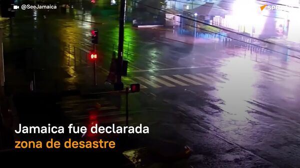 ‍ Declaran a Jamaica como zona de desastre por el paso del huracán Melissa - Sputnik Mundo