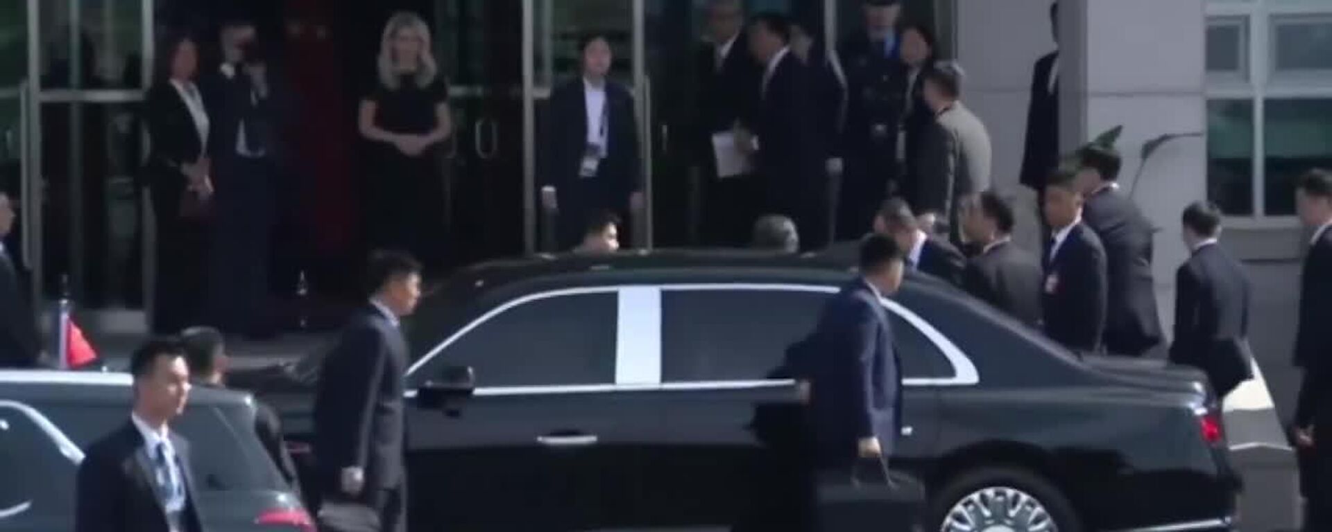 Trump y Xi llegan a la sede de su encuentro en Corea del Sur Trump y Xi llegan a la sede de su encuentro en Corea del Sur - Sputnik Mundo, 1920, 30.10.2025