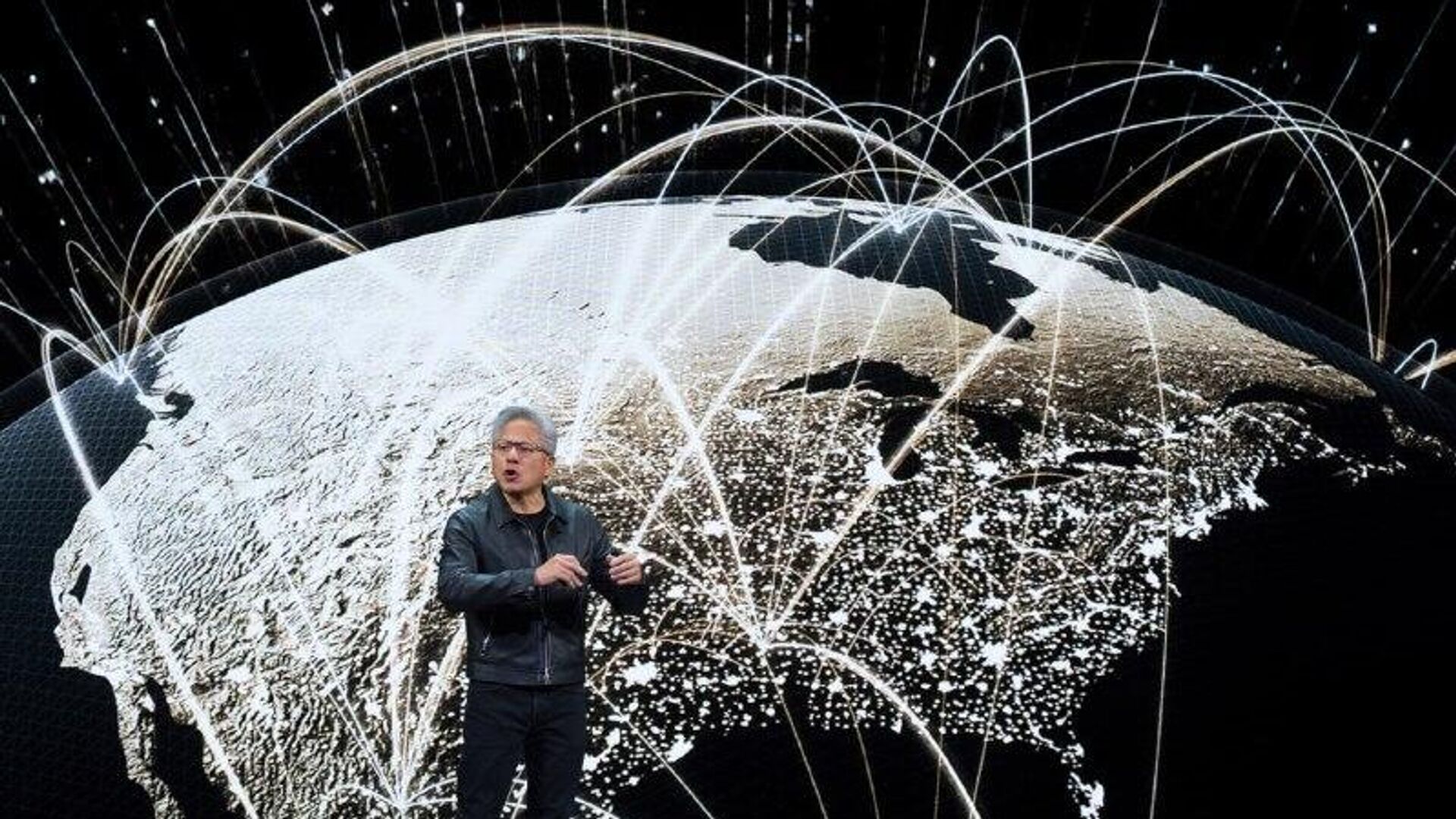 Por el boom de la IA, Nvidia se convierte en la primera empresa en alcanzar los 5 billones de dólares en capitalización Por el boom de la IA, Nvidia se convierte en la primera empresa en alcanzar los 5 billones de dólares en capitalización - Sputnik Mundo, 1920, 30.10.2025