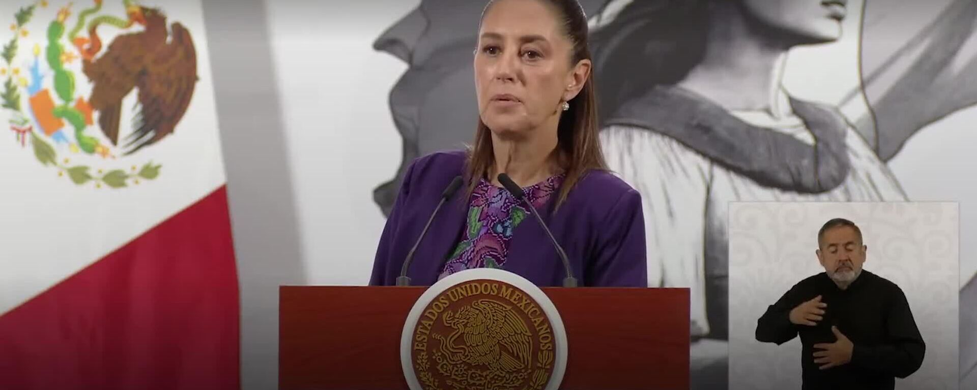 La política exterior la definimos los mexicanos, responde Sheinbaum a las críticas por el apoyo a Cuba - Sputnik Mundo, 1920, 30.10.2025