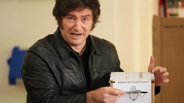 El presidente de Argentina, Javier Milei. - Sputnik Mundo