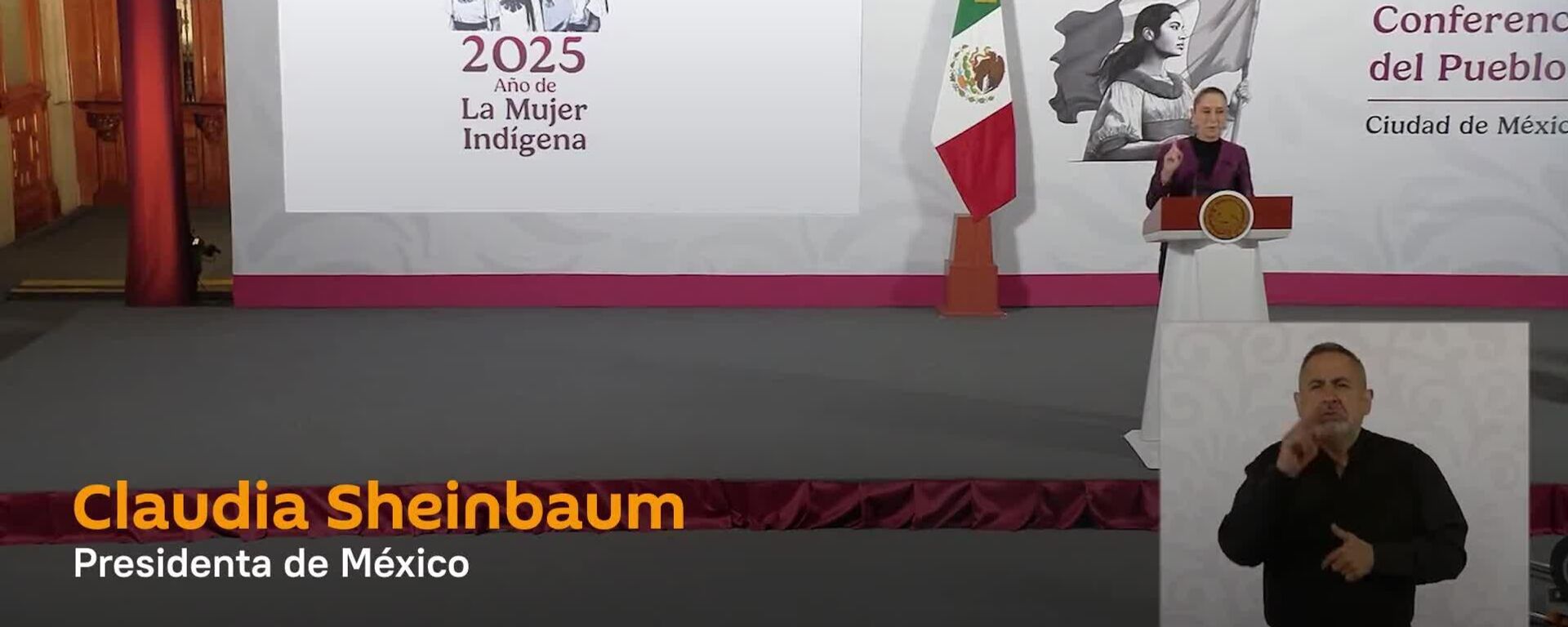Es un primer paso: Sheinbaum reconoce dichos de funcionario español sobre trato a los pueblos originarios de México - Sputnik Mundo, 1920, 31.10.2025