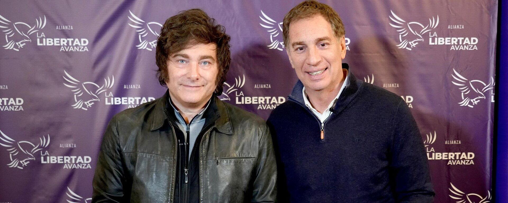 El presidente de Argentina, Javier Milei, y el nuevo ministro del Interior, Diego Santilli. - Sputnik Mundo, 1920, 02.11.2025