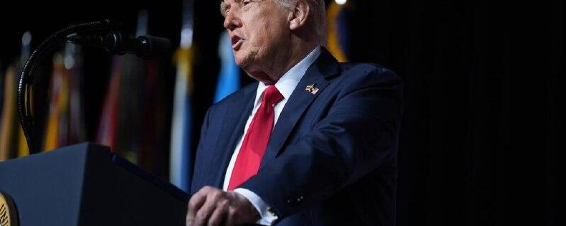 El presidente de Estados Unidos, Donald Trump. El presidente de Estados Unidos, Donald Trump. - Sputnik Mundo, 1920, 21.11.2025