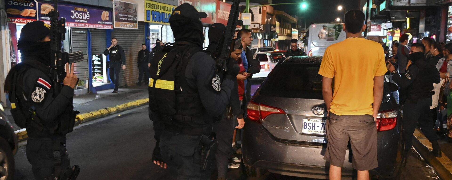 La policía mantiene diversos operativos para combatir el crimen y al narcotráfico en Costa Rica. - Sputnik Mundo, 1920, 03.11.2025