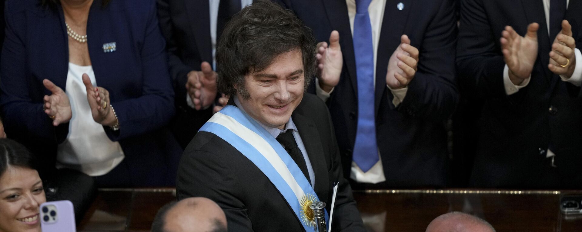 El presidente argentino, Javier Milei, ha realizado varios cambios en su gabinete en los últimos días. - Sputnik Mundo, 1920, 03.11.2025