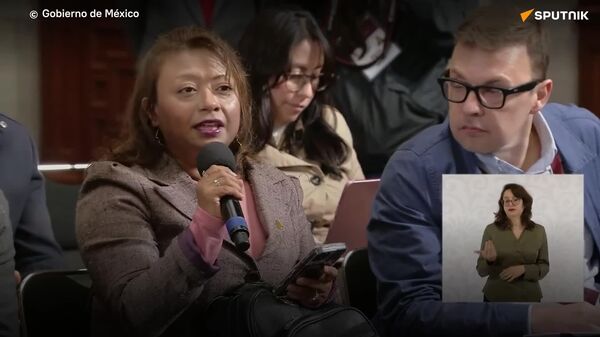 Eso no va a ocurrir: Sheinbaum descarta intervención de EEUU en México - Sputnik Mundo