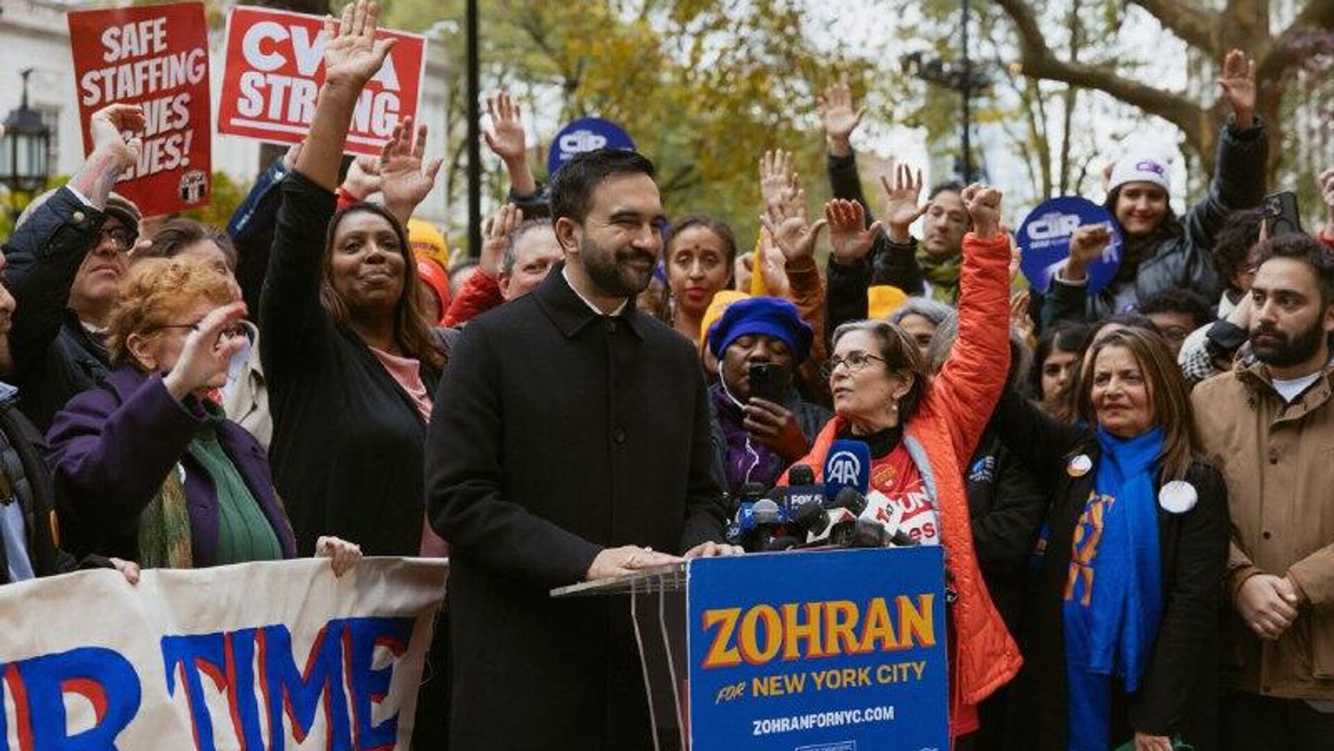 Una ola azul arrasa en las elecciones locales en EEUU Una ola azul arrasa en las elecciones locales en EEUU - Sputnik Mundo, 1920, 05.11.2025