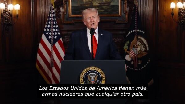 Trump anuncia el comienzo inmediato de las pruebas nucleares estadounidenses - Sputnik Mundo