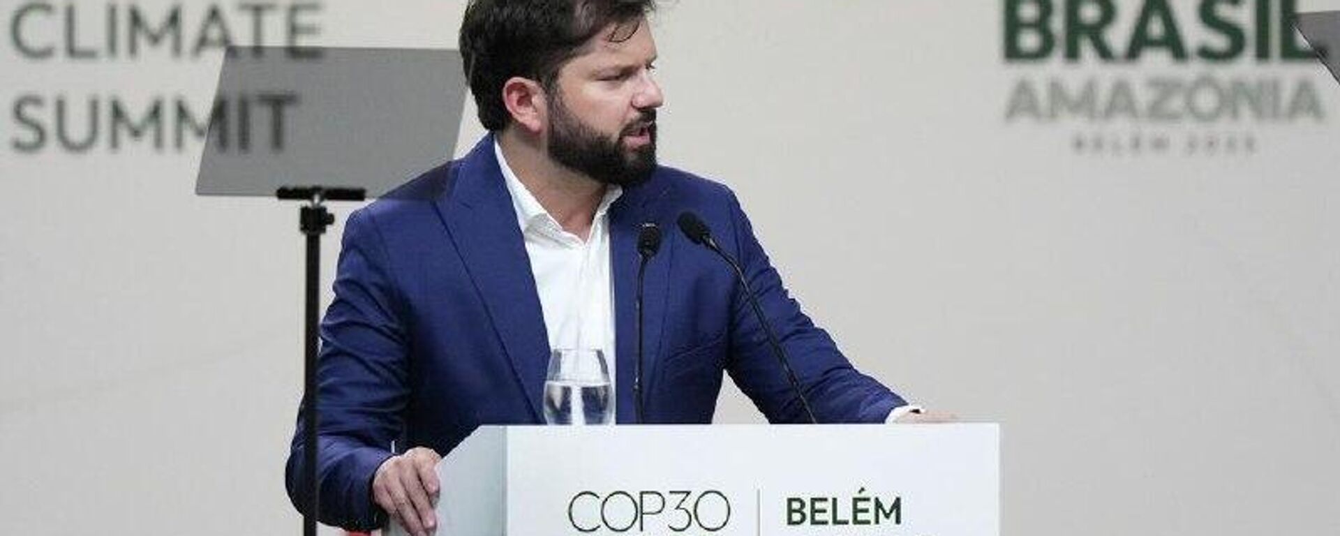 El presidente de Chile acusa a Trump de mentir sobre el cambio climático El presidente de Chile acusa a Trump de mentir sobre el cambio climático - Sputnik Mundo, 1920, 06.11.2025