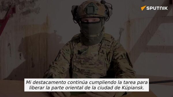 🪖 Las FFAA de Rusia mantienen un avance firme en Kúpiansk, asegura el comandante de una unidad de asalto rusa - Sputnik Mundo