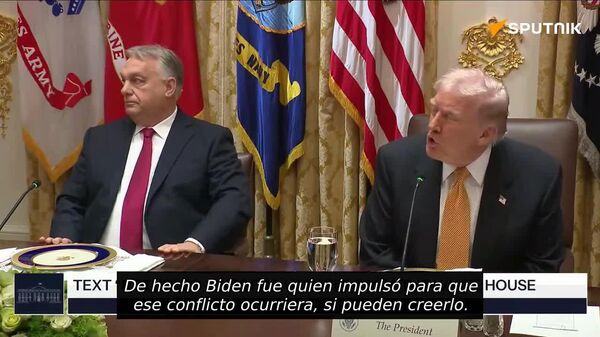 Trump dice que Biden fue quien impulsó el conflicto ucraniano - Sputnik Mundo