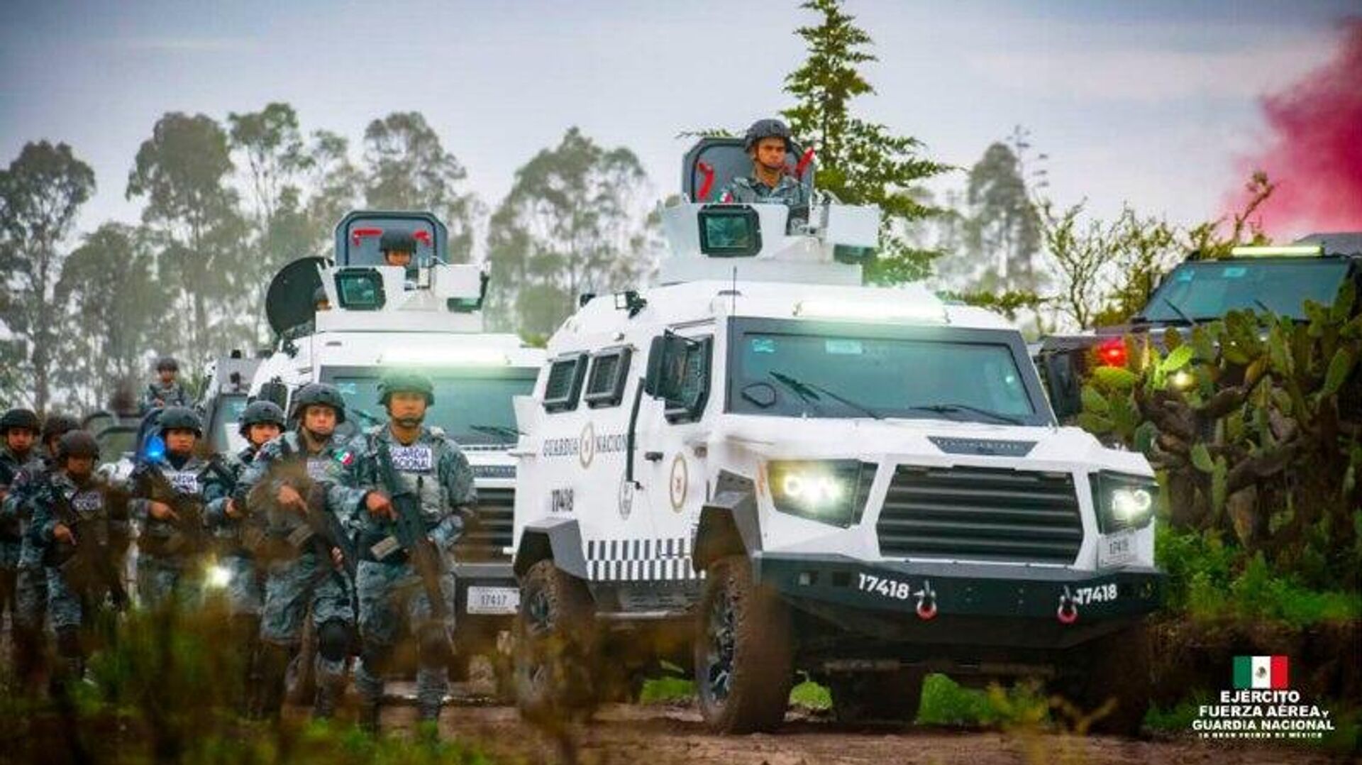 🪖 Gobierno de México despliega a fuerzas de élite en municipios conflictivos de Michoacán 🪖 Gobierno de México despliega a fuerzas de élite en municipios conflictivos de Michoacán - Sputnik Mundo, 1920, 12.11.2025