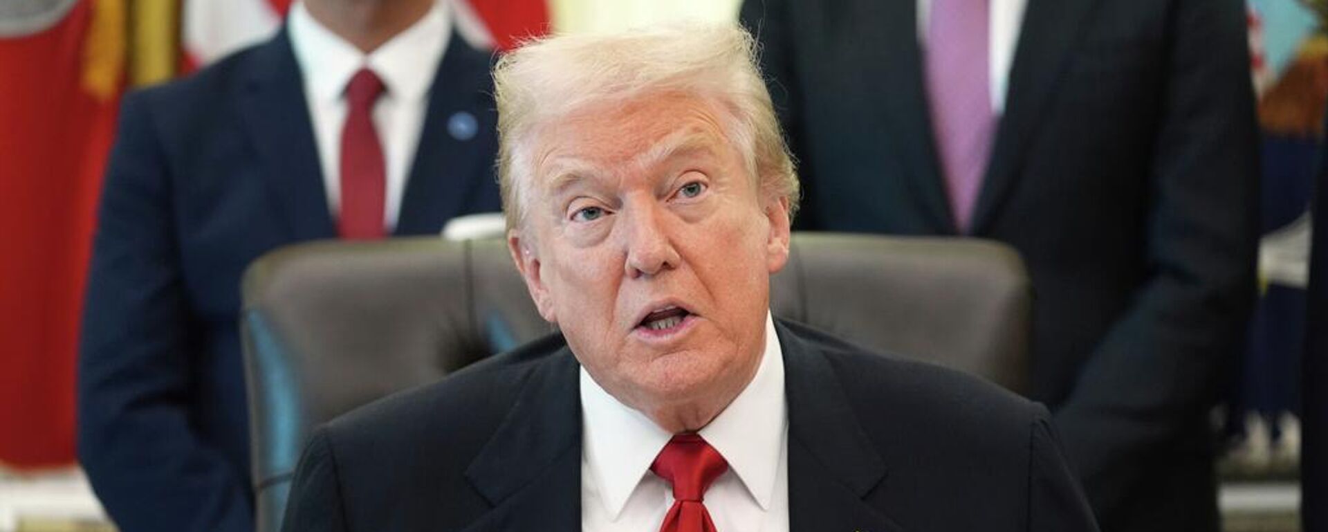 Donald Trump, presidente de EEUU  - Sputnik Mundo, 1920, 23.03.2026