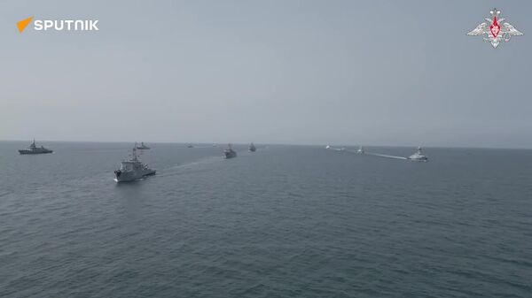 La Flotilla del Caspio de Rusia celebra 303 años de gloria - Sputnik Mundo