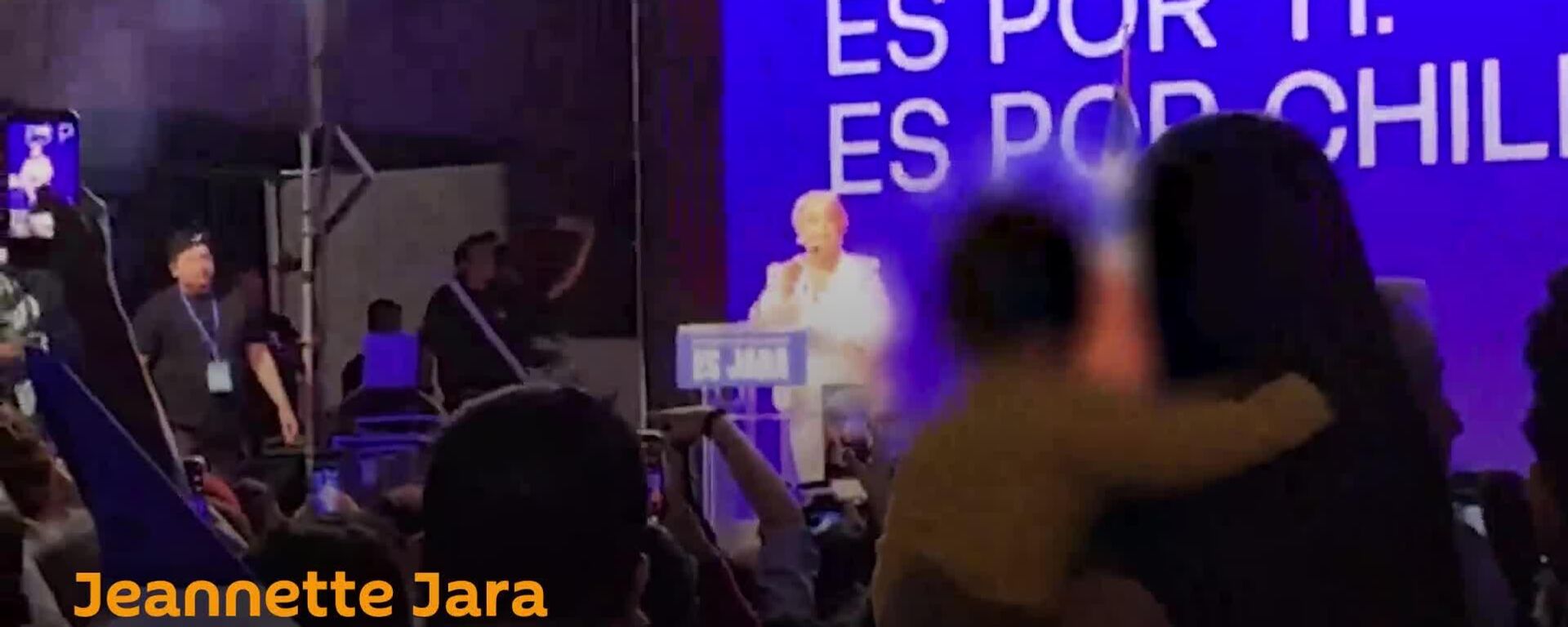 No olvidemos lo buenos que somos como país, afirma Jara en discurso tras comicios presidenciales en Chile - Sputnik Mundo, 1920, 17.11.2025