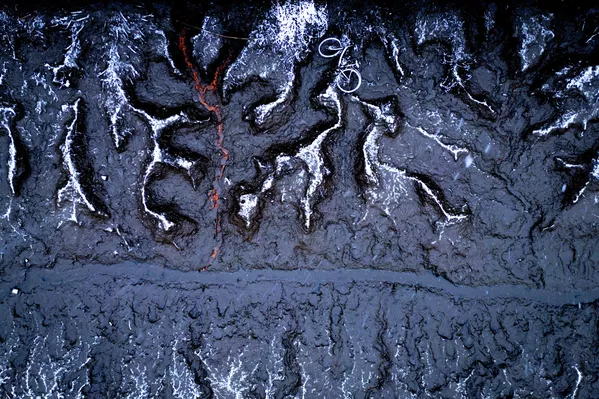 Mareas de bicicletas por Sam Mannaerts de Bélgica.Ganador de la categoría Naturaleza De Lage Landen. - Sputnik Mundo