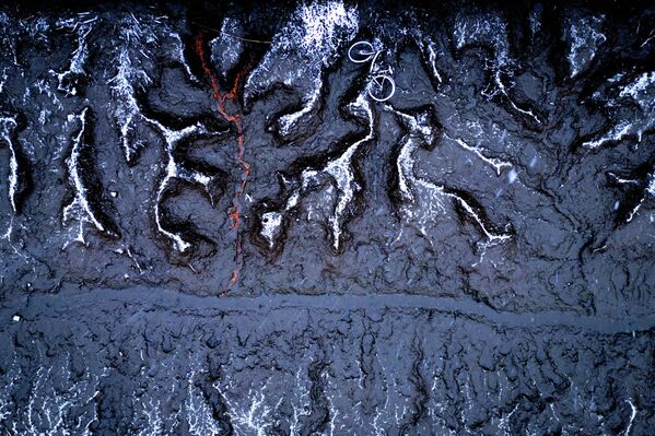 Mareas de bicicletas por Sam Mannaerts de Bélgica.Ganador de la categoría Naturaleza De Lage Landen. - Sputnik Mundo