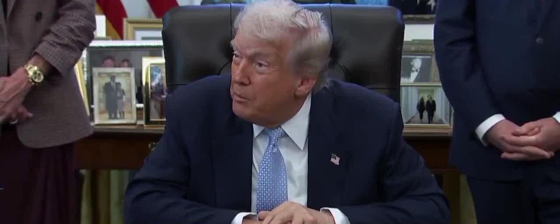 Trump dijo que se deberá aplicar cualquier medida para frenar el trasiego de drogas en México - Sputnik Mundo, 1920, 17.11.2025