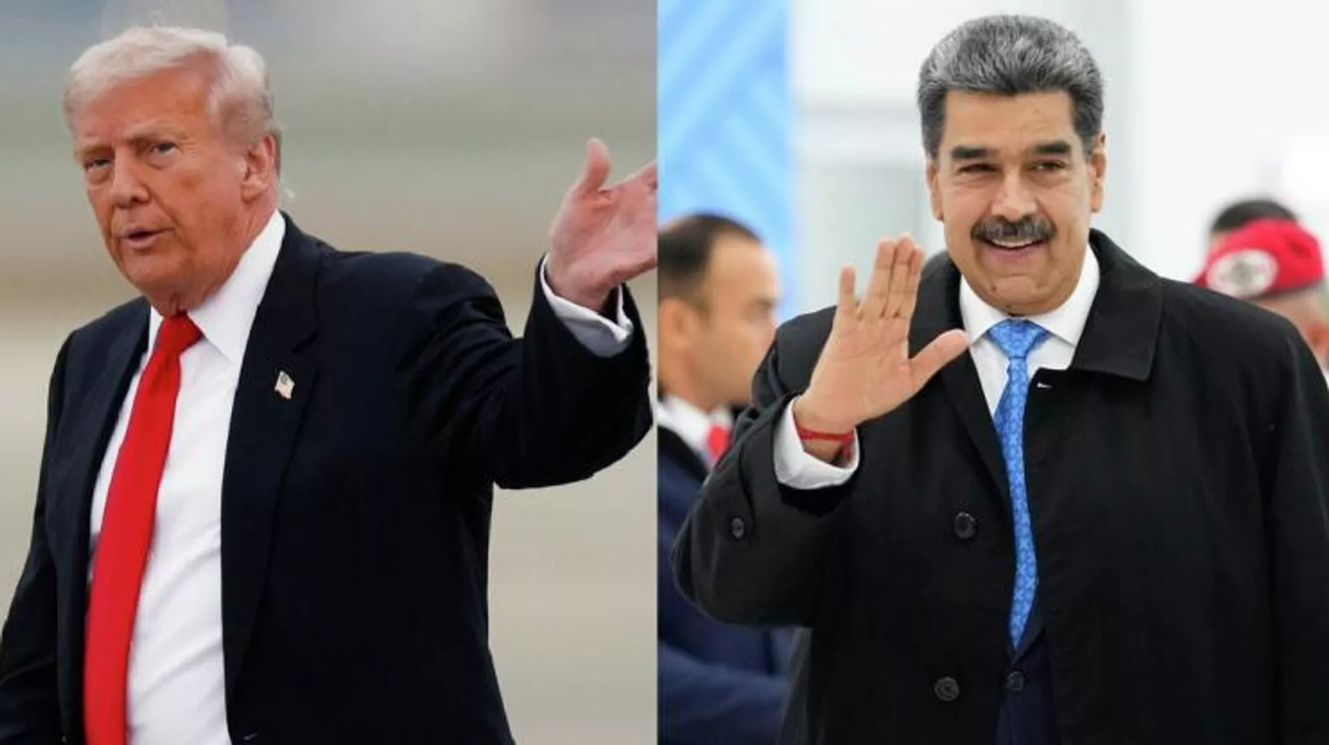 Il presidente degli Stati Uniti Donald Trump e il presidente venezuelano Nicolás Maduro. - Sputnik Mundo, 1920, 18/11/2025