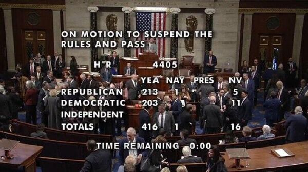 Cámara de Representantes de EEUU aprueba proyecto de ley para publicar los archivos Epstein - Sputnik Mundo