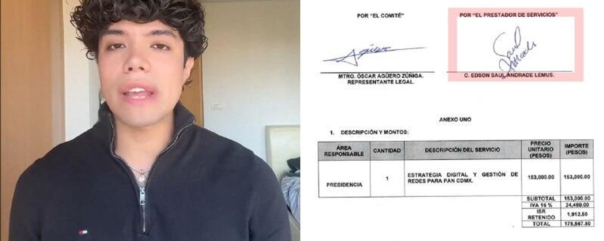 Vinculan a la derecha a uno de los promotores de la marcha de la Generación Z en México - Sputnik Mundo, 1920, 20.11.2025