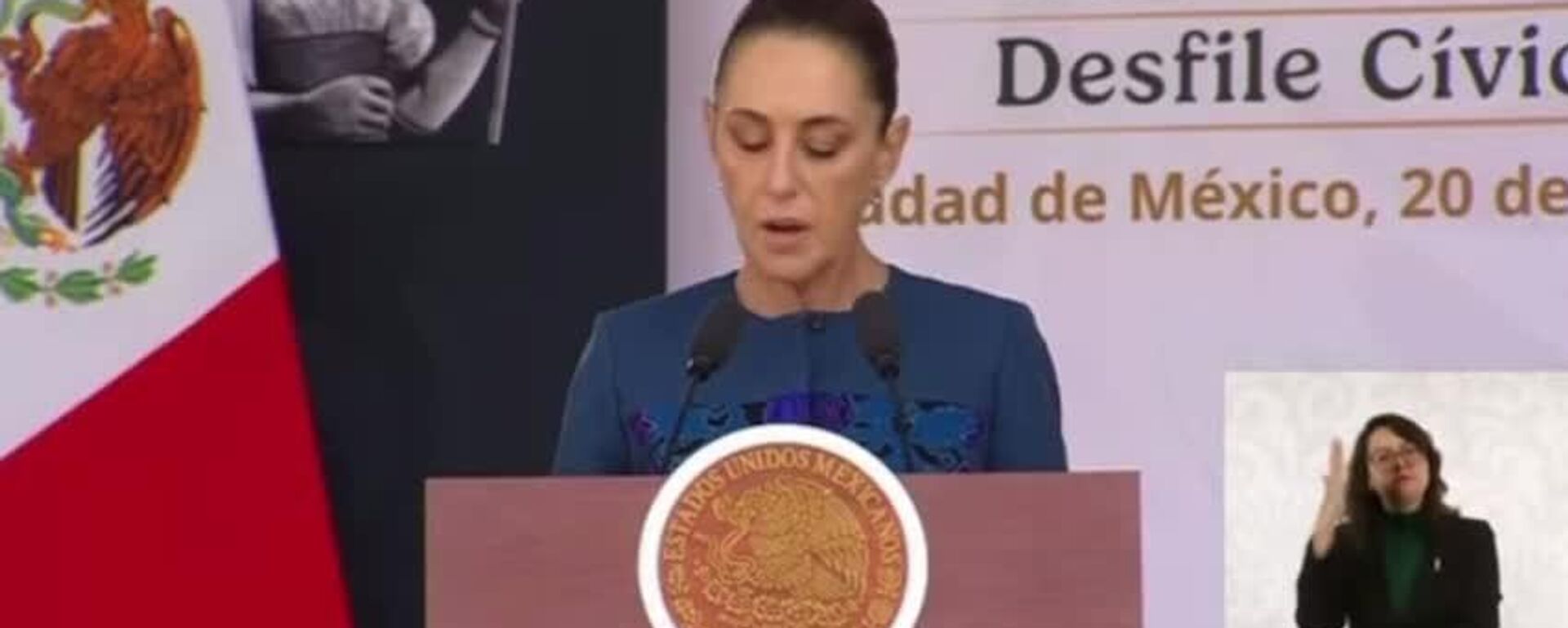 México no va a caminar hacia atrás: Sheinbaum se dirige a la nación en el aniversario del inicio de la Revolución Mexicana - Sputnik Mundo, 1920, 20.11.2025