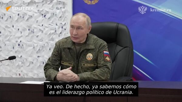 Putin: sentada sobre inodoros de oro, la cúpula criminal de Ucrania no se preocupa por sus ciudadanos - Sputnik Mundo
