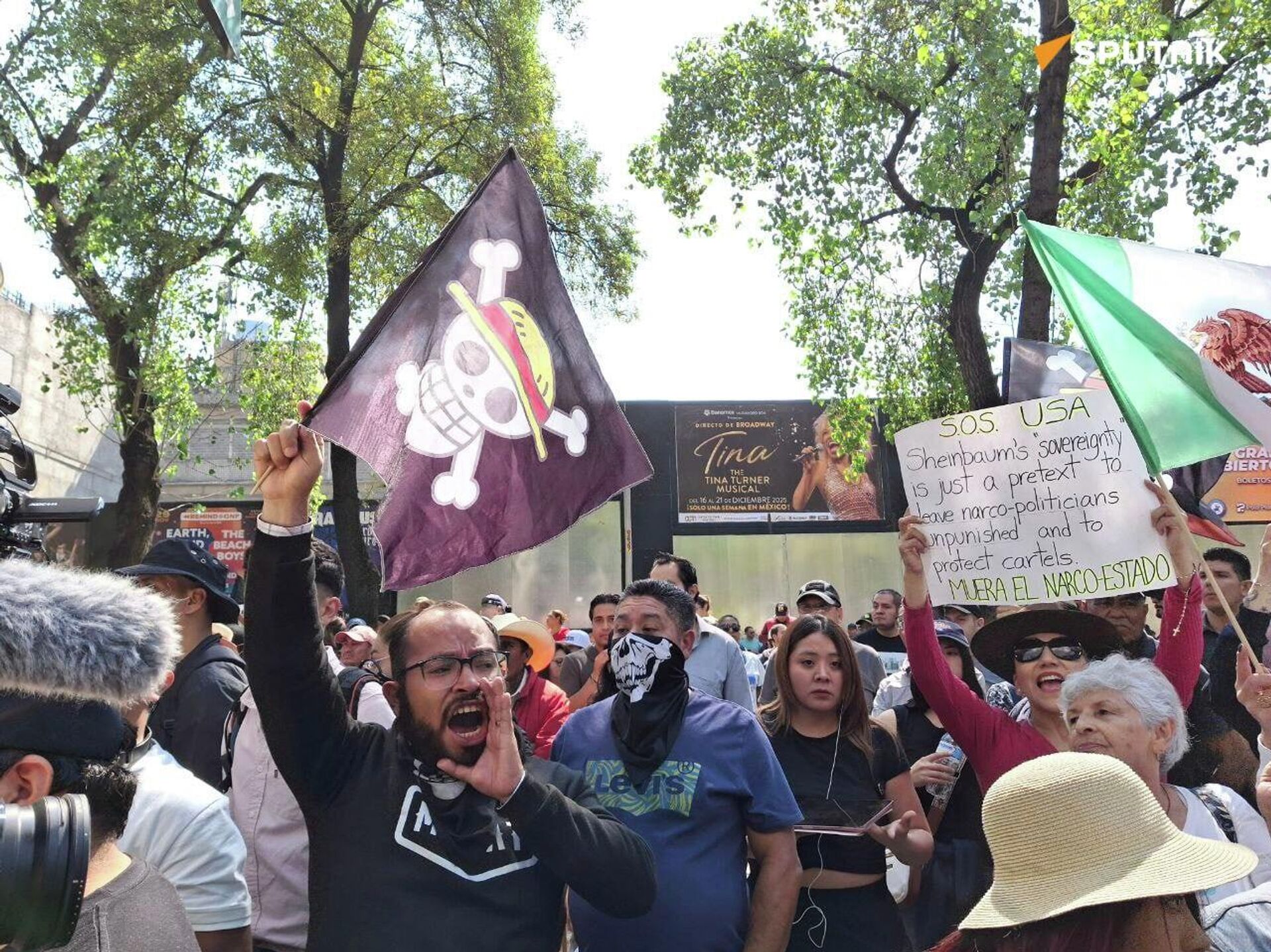 Segunda Marcha de la Generación Z en la Ciudad de México, 20 de noviembre de 2025 - Sputnik Mundo, 1920, 20.11.2025