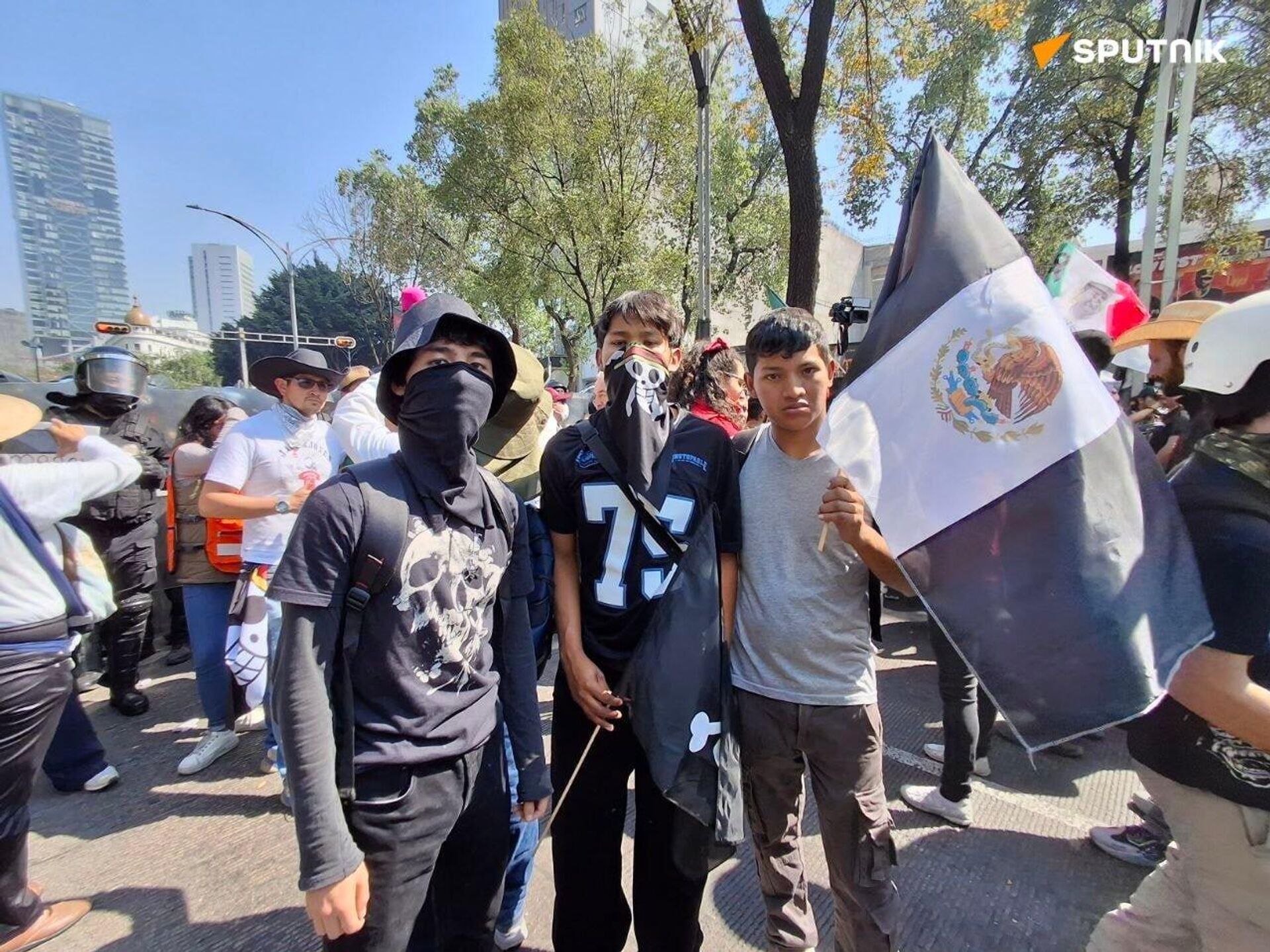 Segunda Marcha de la Generación Z en la Ciudad de México, 20 de noviembre de 2025 - Sputnik Mundo, 1920, 20.11.2025