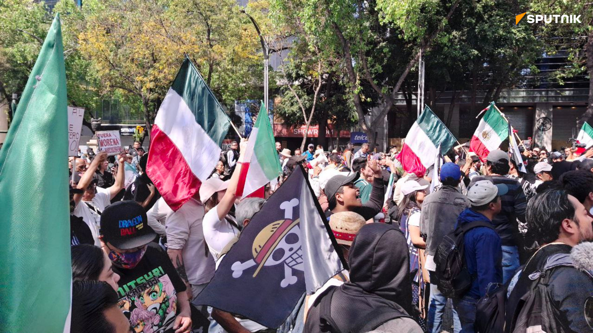 Segunda Marcha de la Generación Z en la Ciudad de México - Sputnik Mundo, 1920, 20.11.2025