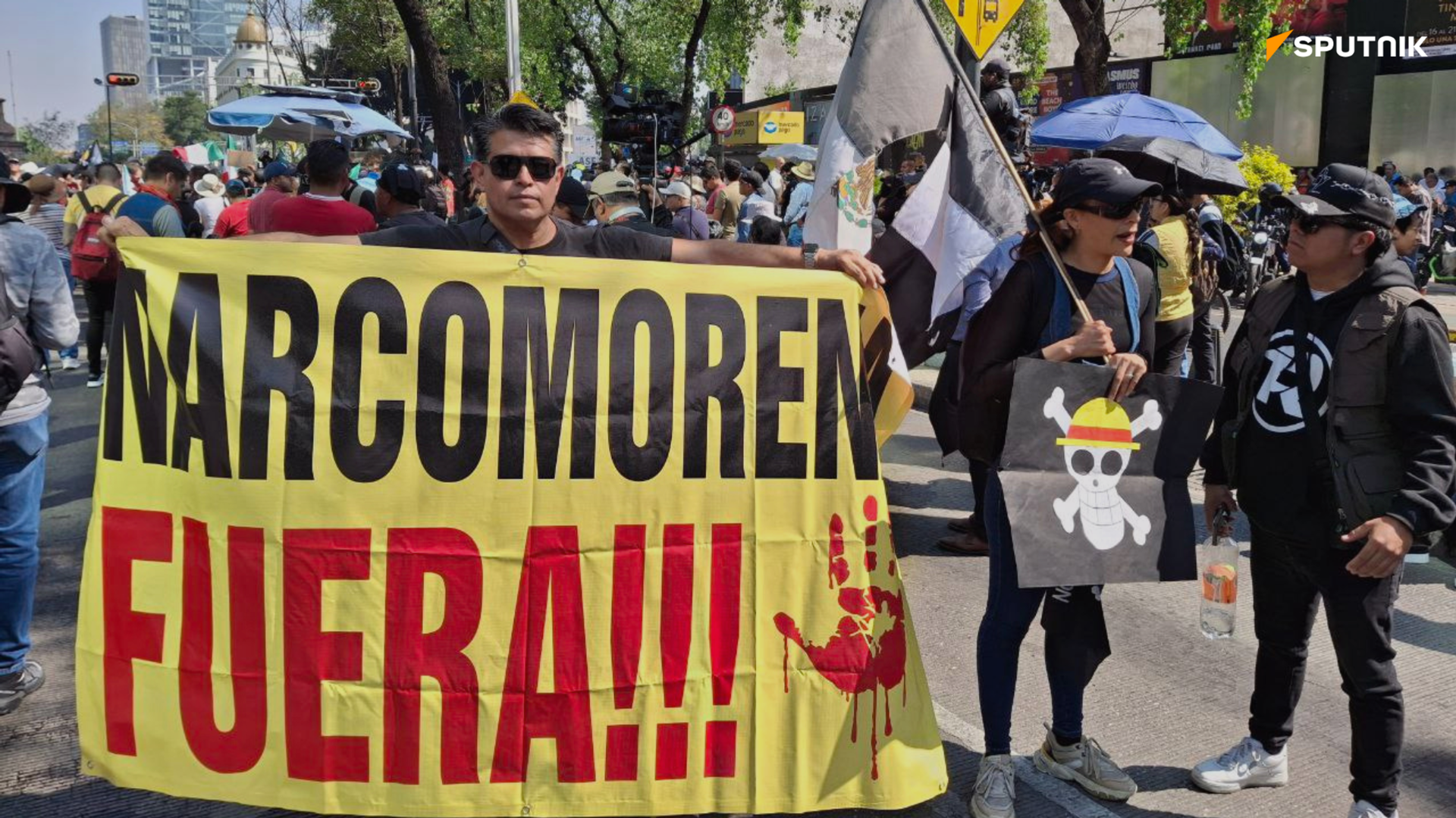 Segunda Marcha de la Generación Z en la Ciudad de México - Sputnik Mundo, 1920, 20.11.2025