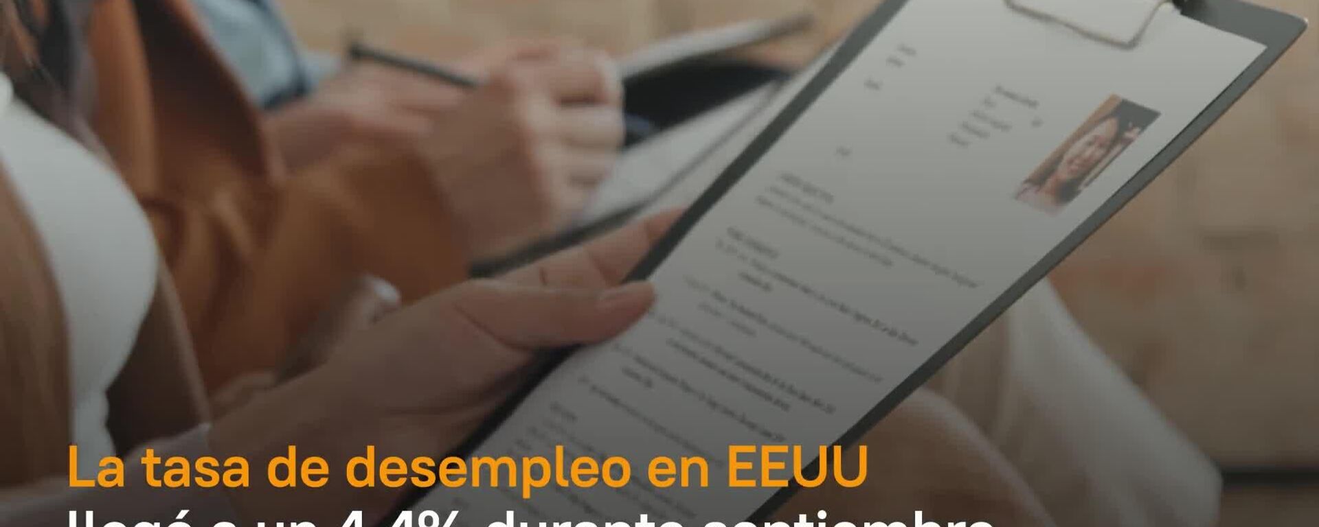 El desempleo en EEUU alcanza su mayor nivel en los últimos cuatro años - Sputnik Mundo, 1920, 21.11.2025