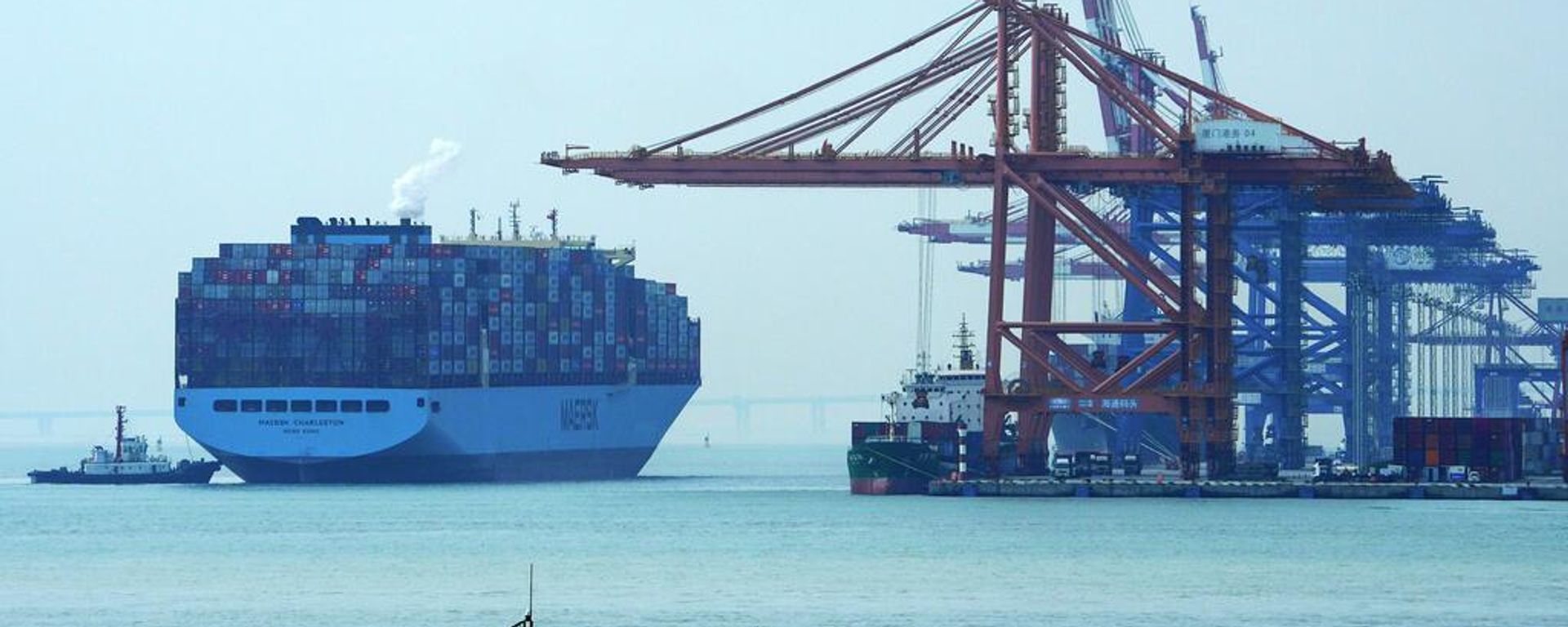 Puerto de Xiamen en el sureste de China - Sputnik Mundo, 1920, 28.03.2026