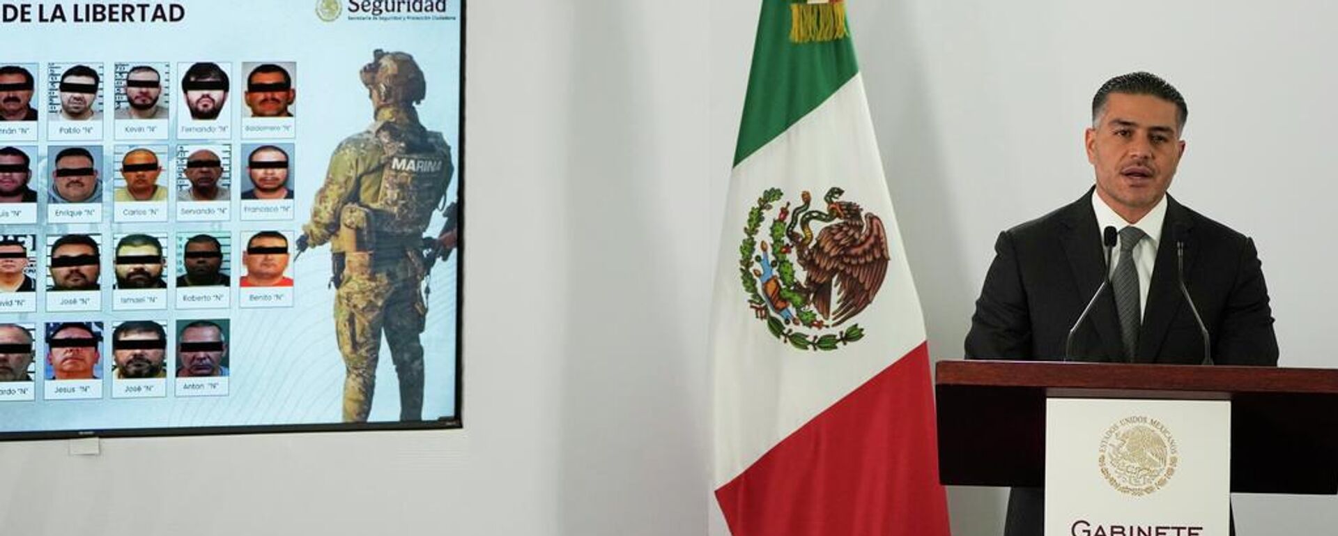 Omar García Harfuch - Sputnik Mundo, 1920, 22.11.2025