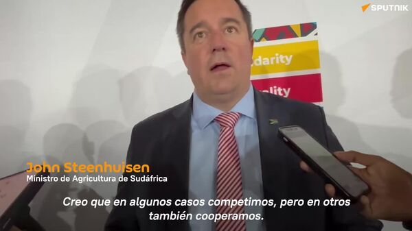 El ministro de Agricultura sudafricano enfatiza la necesidad de fortalecer lazos entre su país y América Latina - Sputnik Mundo