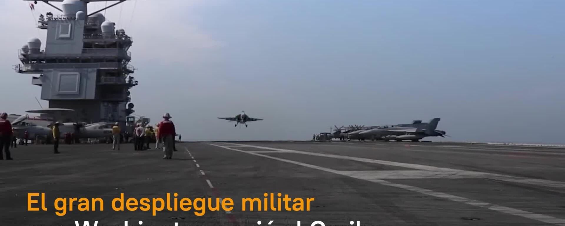 ¿Combate al narcotráfico?: el despliegue de EEUU en el Caribe está más cerca de Venezuela que de las rutas de trasiego - Sputnik Mundo, 1920, 22.11.2025