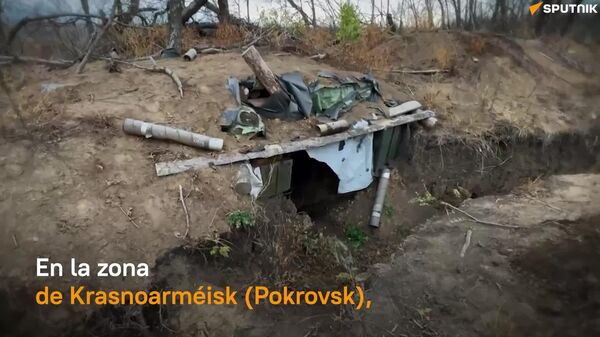 Hallan un escondite con sustancias tóxicas prohibidas que utilizaron las tropas ucranianas - Sputnik Mundo