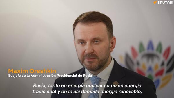 Rusia cuenta con un amplio número de proyectos energéticos en todo el mundo, subraya el jefe de la delegación rusa para la cumbre del G20 - Sputnik Mundo