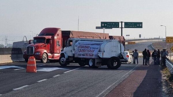 🪧 Transportistas de México demandan mayor seguridad en las carreteras - Sputnik Mundo