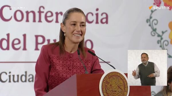 Sheinbaum califica como ridículas las críticas a su Gobierno por triunfo de Miss Universo - Sputnik Mundo