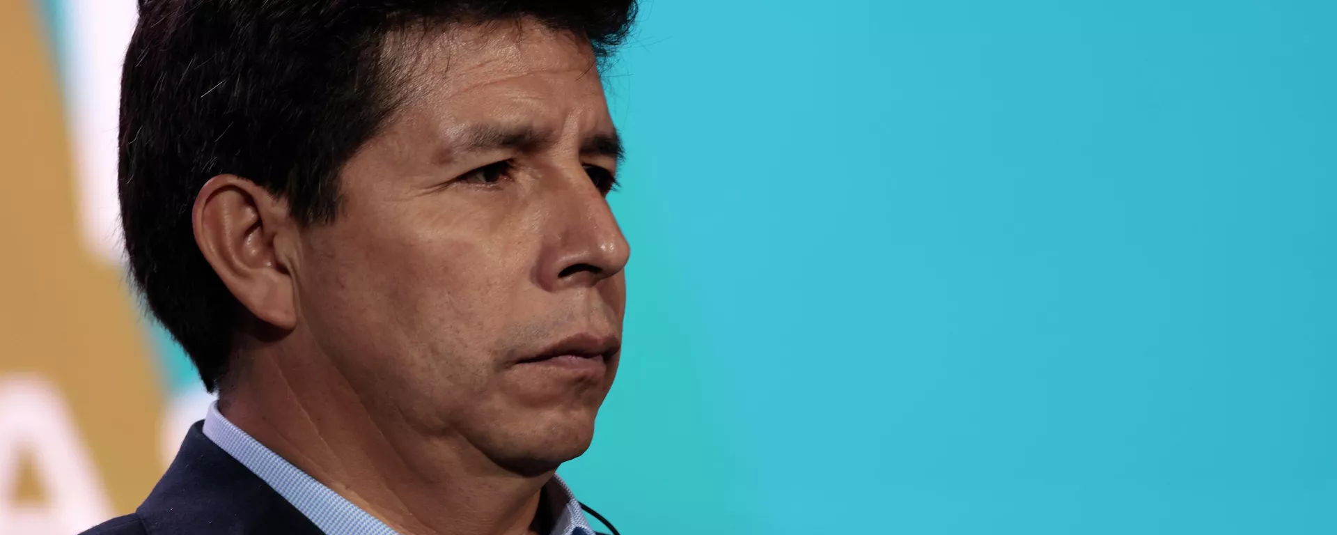 Pedro Castillo, expresidente peruano, durante la ceremonia de firma de la Coalición Internacional para Conectar Áreas Marinas Protegidas en la Cumbre Empresarial de las Américas, el 9 de junio de 2022 en Los Ángeles, California Pedro Castillo, expresidente peruano, durante la ceremonia de firma de la Coalición Internacional para Conectar Áreas Marinas Protegidas en la Cumbre Empresarial de las Américas, el 9 de junio de 2022 en Los Ángeles, California - Sputnik Mundo, 1920, 27.11.2025