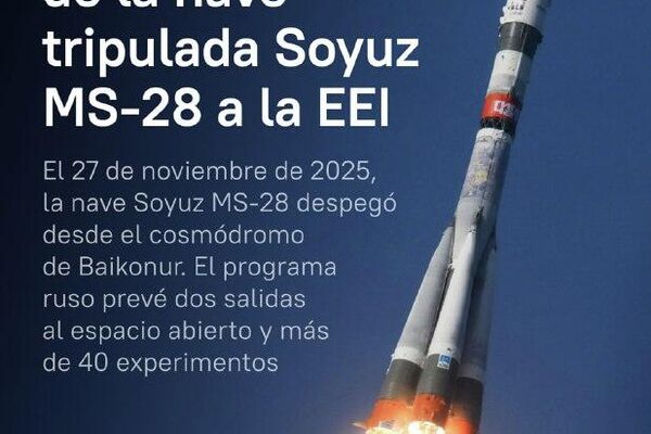 #SputnikGráfico | Lanzamiento de la nave espacial Soyuz MS-28 con tripulación ruso-estadounidense a la EEI, al detalle #SputnikGráfico | Lanzamiento de la nave espacial Soyuz MS-28 con tripulación ruso-estadounidense a la EEI, al detalle - Sputnik Mundo