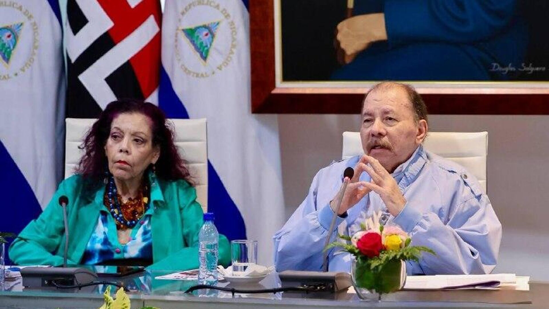 Nicaragua expresa su plena y permanente solidaridad con Venezuela Nicaragua expresa su plena y permanente solidaridad con Venezuela - Sputnik Mundo, 1920, 29.11.2025