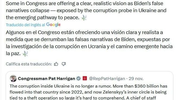 Escándalo de corrupción en Ucrania dio una visión clara a algunos congresistas, dice enviado presidencial ruso - Sputnik Mundo