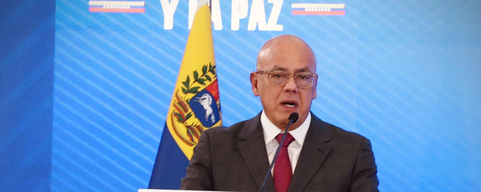 Jorge Rodríguez, presidente de la Asamblea Nacional de Venezuela - Sputnik Mundo, 1920, 30.11.2025