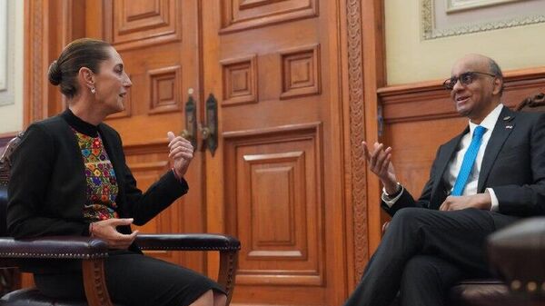 Sheinbaum afirma que Singapur quiere invertir en México - Sputnik Mundo