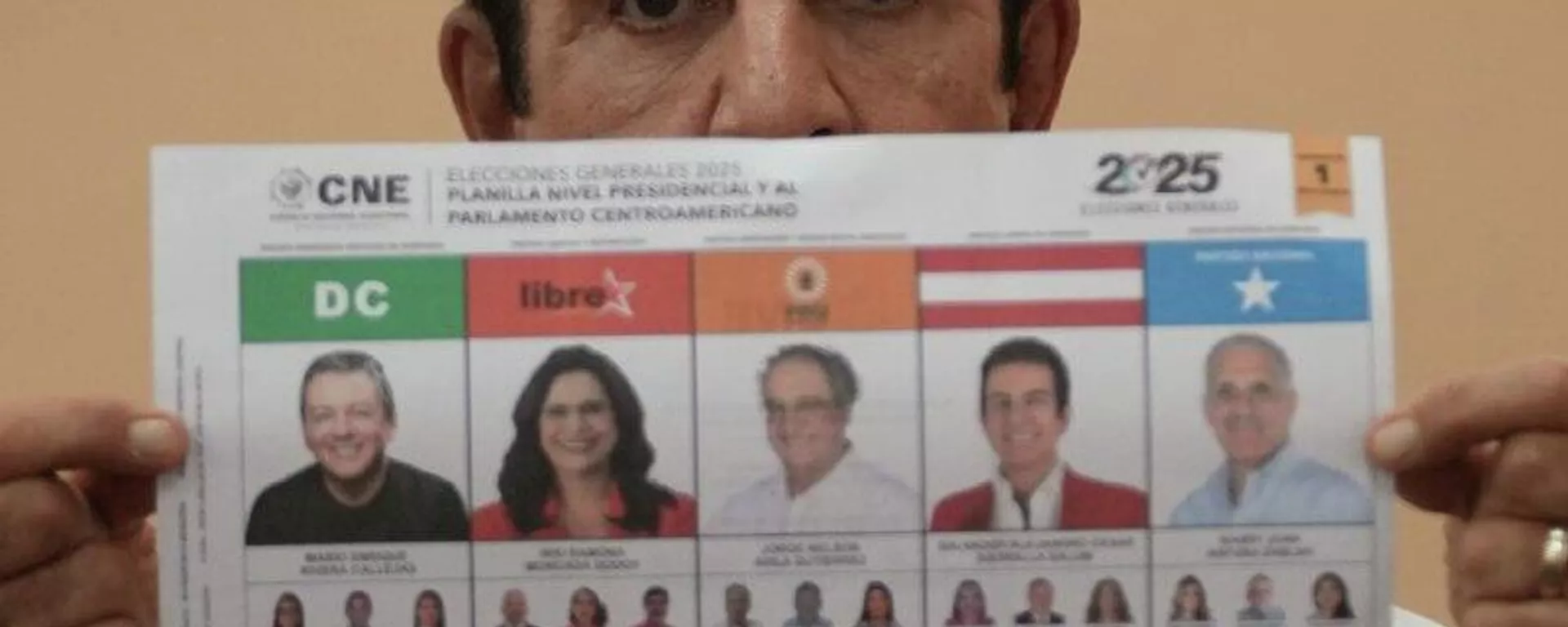 Asfura y Nasralla están en empate técnico en Honduras con el 57% de las actas transmitidas: CNE - Sputnik Mundo, 1920, 01.12.2025