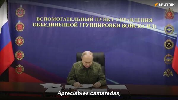 🪖 Putin elogia a las Fuerzas Armadas rusas por su ofensiva en prácticamente todas las direcciones - Sputnik Mundo